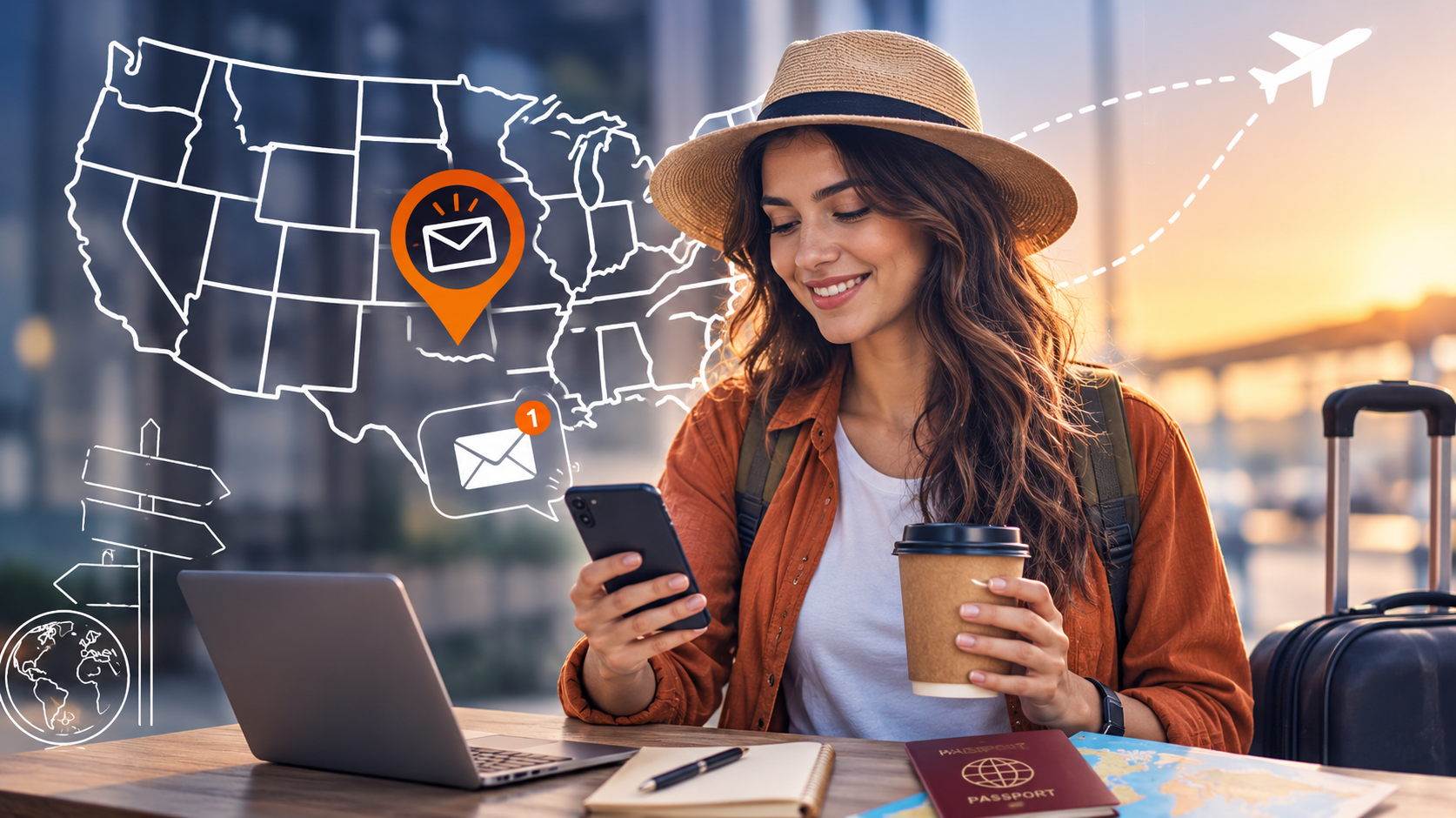 How Digital Nomads Receive Mail While Traveling Full-Time